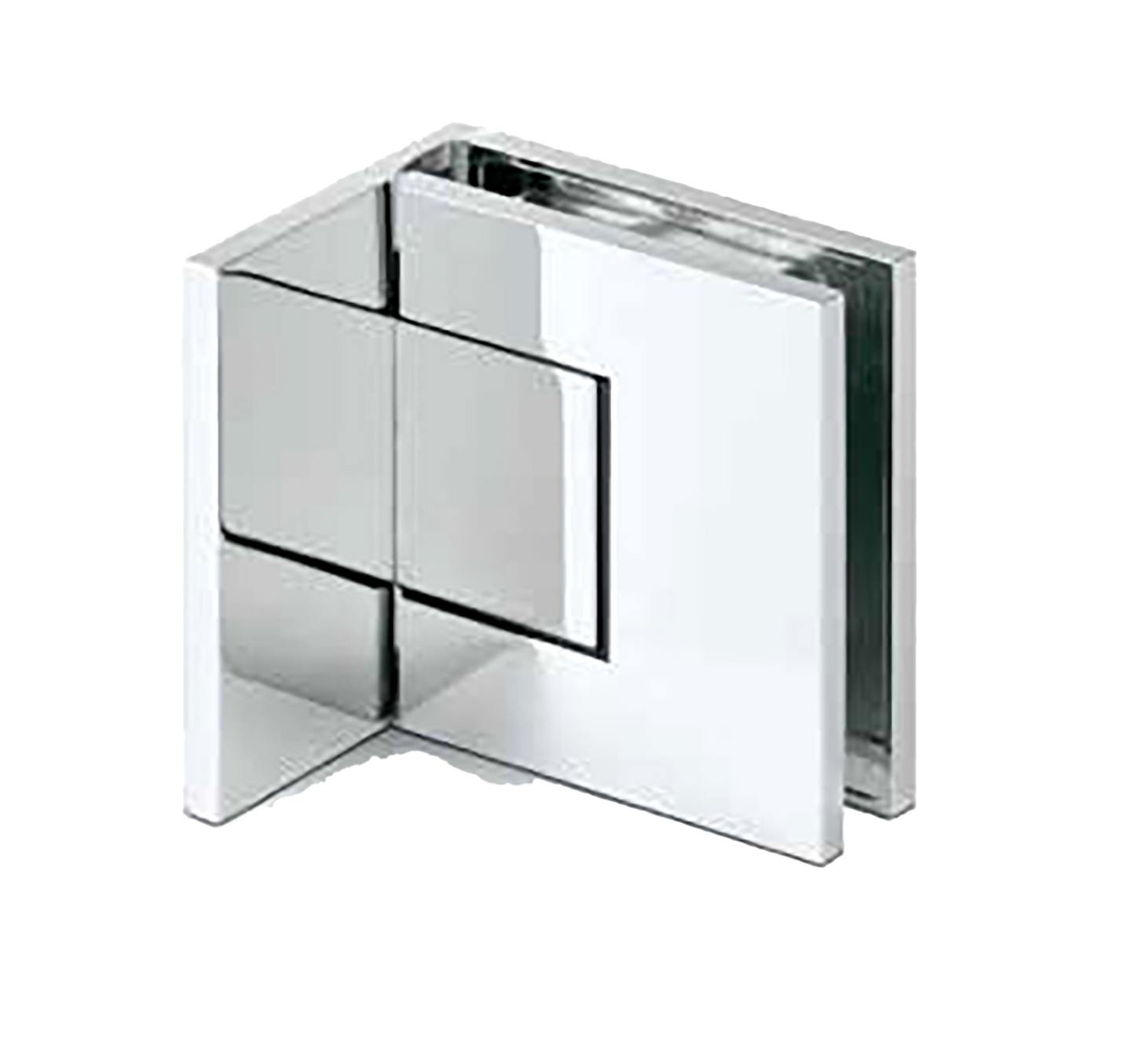 EXCITE Duschtür-Pendelband Glas-Wand 90° mit Nulllagenverstellung Glas 8/10mm