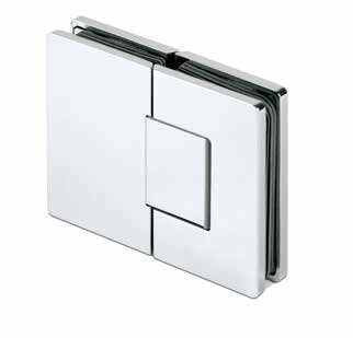 XTREME Duschtür-Pendelband, Glas-Glas 180°