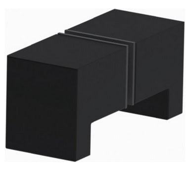 Duschtürknopf 25x30mm, 2-seitig, Glas 6-12mm