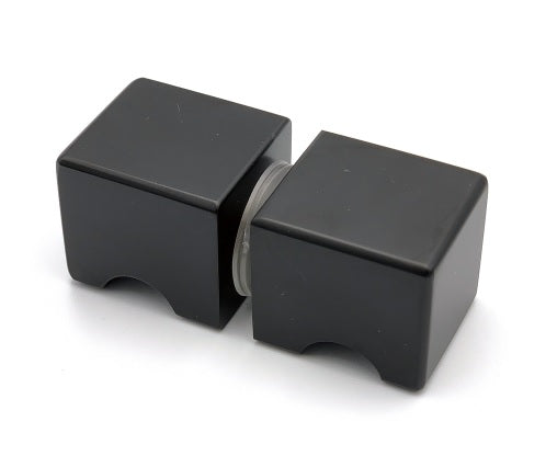 Duschtürknopf 30x30x30mm, 2-seitig Glas 6-12mm