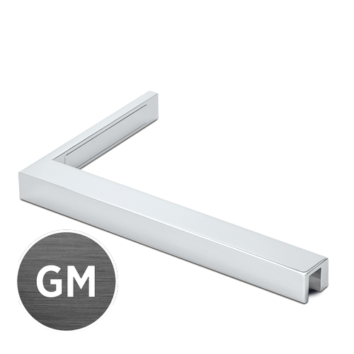 Stabilisierungswinkel Glas-Wand 90° links