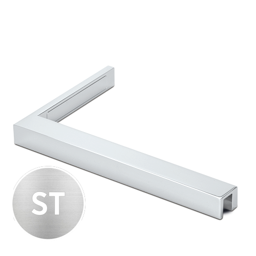 Stabilisierungswinkel Glas-Wand 90° links