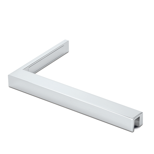 Stabilisierungswinkel Glas-Wand 90° links
