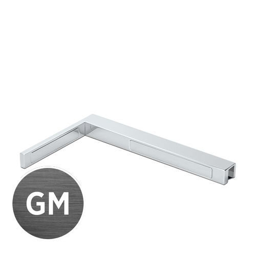 Stabilisierungswinkel Glas-Wand 90° rechts