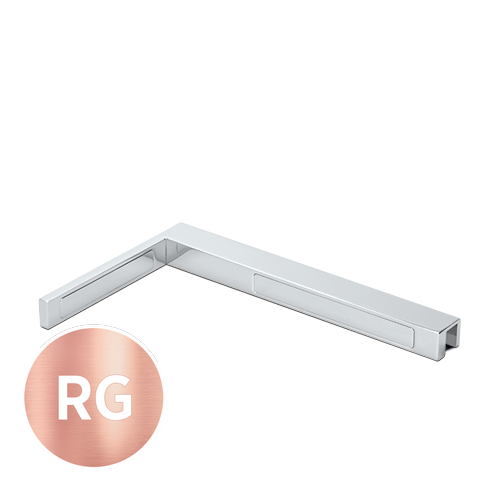 Stabilisierungswinkel Glas-Wand 90° rechts