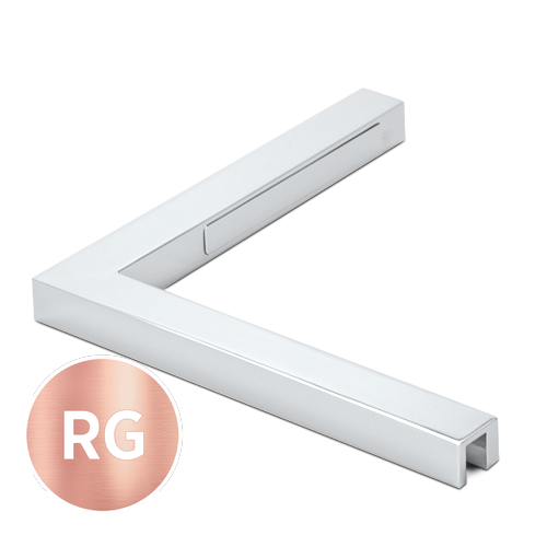 Stabilisierung Ecke Glas-Glas 90°