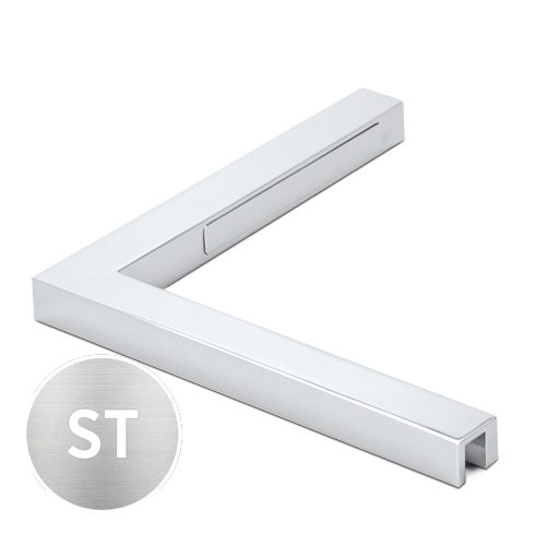Stabilisierung Ecke Glas-Glas 90°