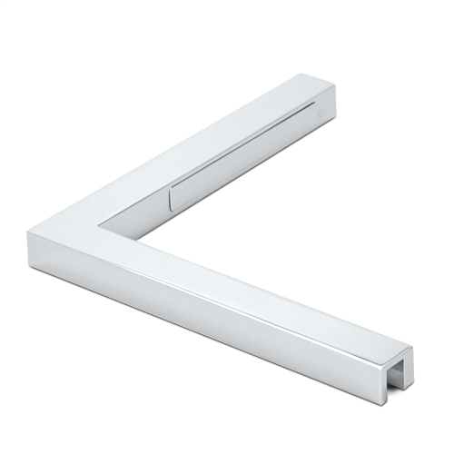 Stabilisierung Ecke Glas-Glas 90°