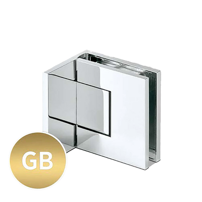 EXCITE Duschtür-Pendelband Glas-Glas 180° mit Nulllagenverstellung Glas 8/10mm