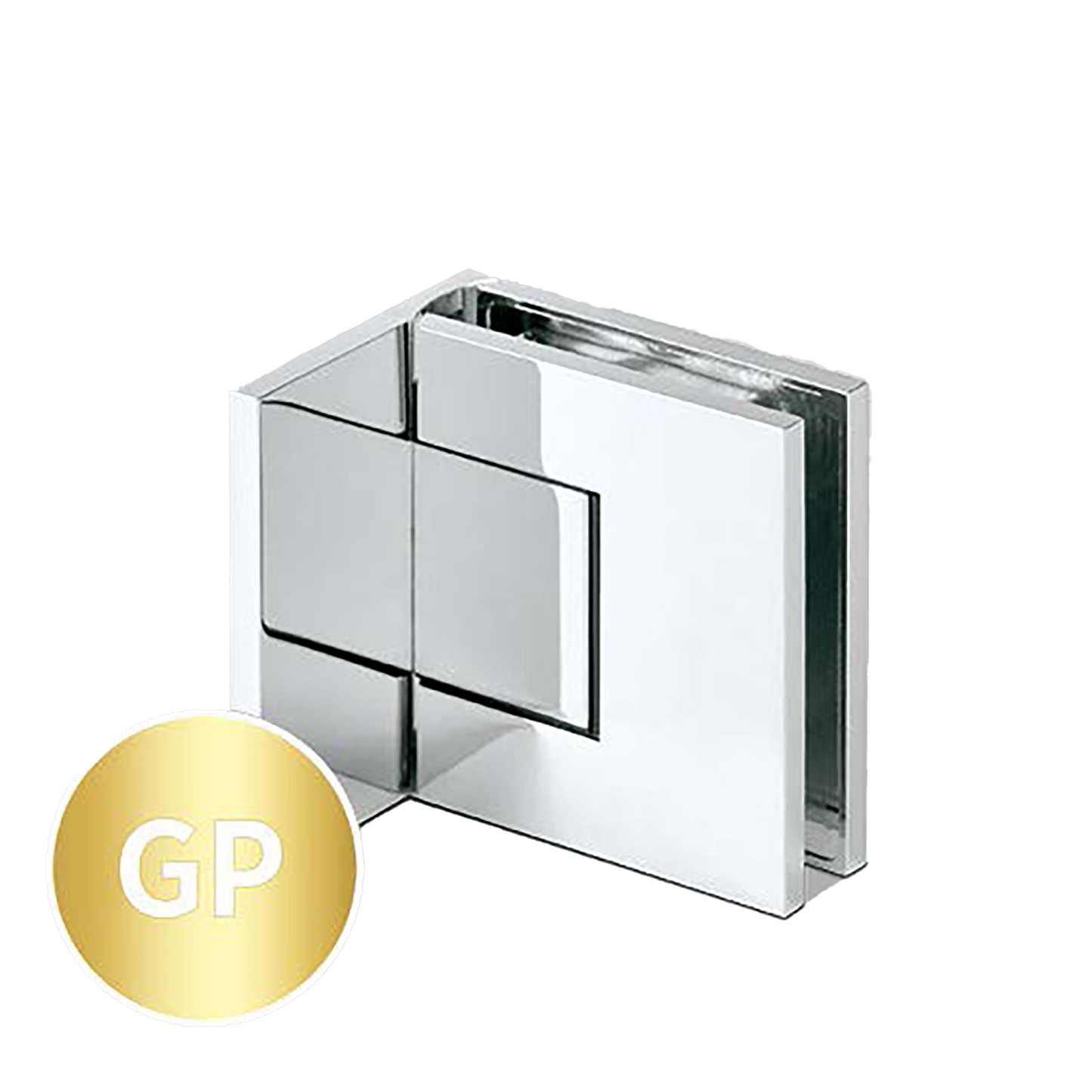 EXCITE Duschtür-Pendelband Glas-Wand 90° mit Nulllagenverstellung Glas 8/10mm