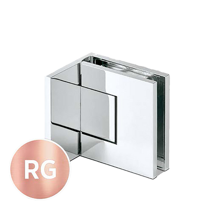 EXCITE Duschtür-Pendelband Glas-Wand 90° mit Nulllagenverstellung Glas 8/10mm