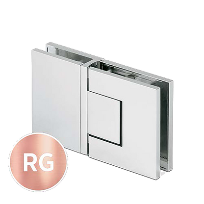 EXCITE Duschtür-Pendelband Glas-Glas 180° mit Nulllagenverstellung Glas 8/10mm