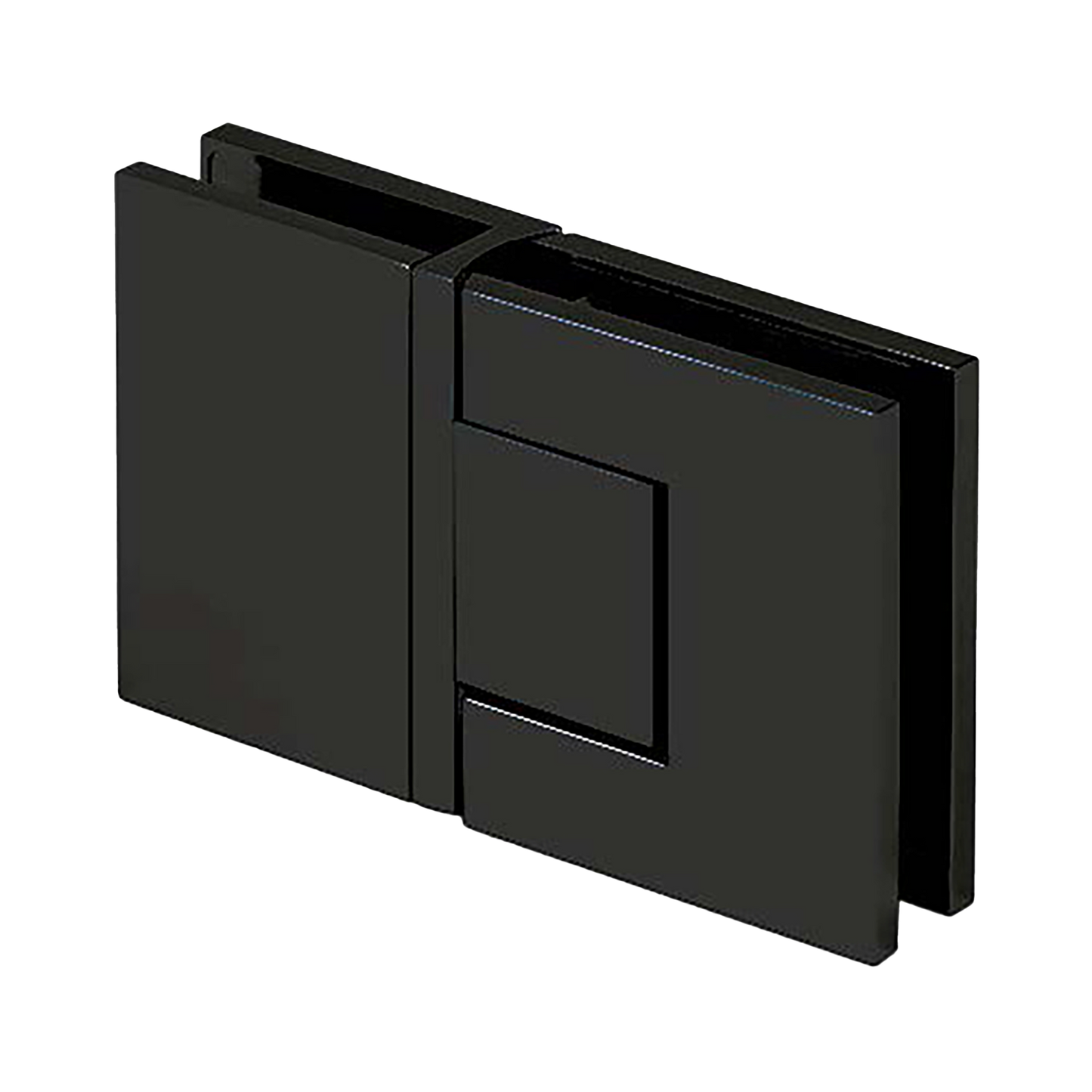 EXCITE Duschtür-Pendelband Glas-Glas 180° mit Nulllagenverstellung Glas 8/10mm
