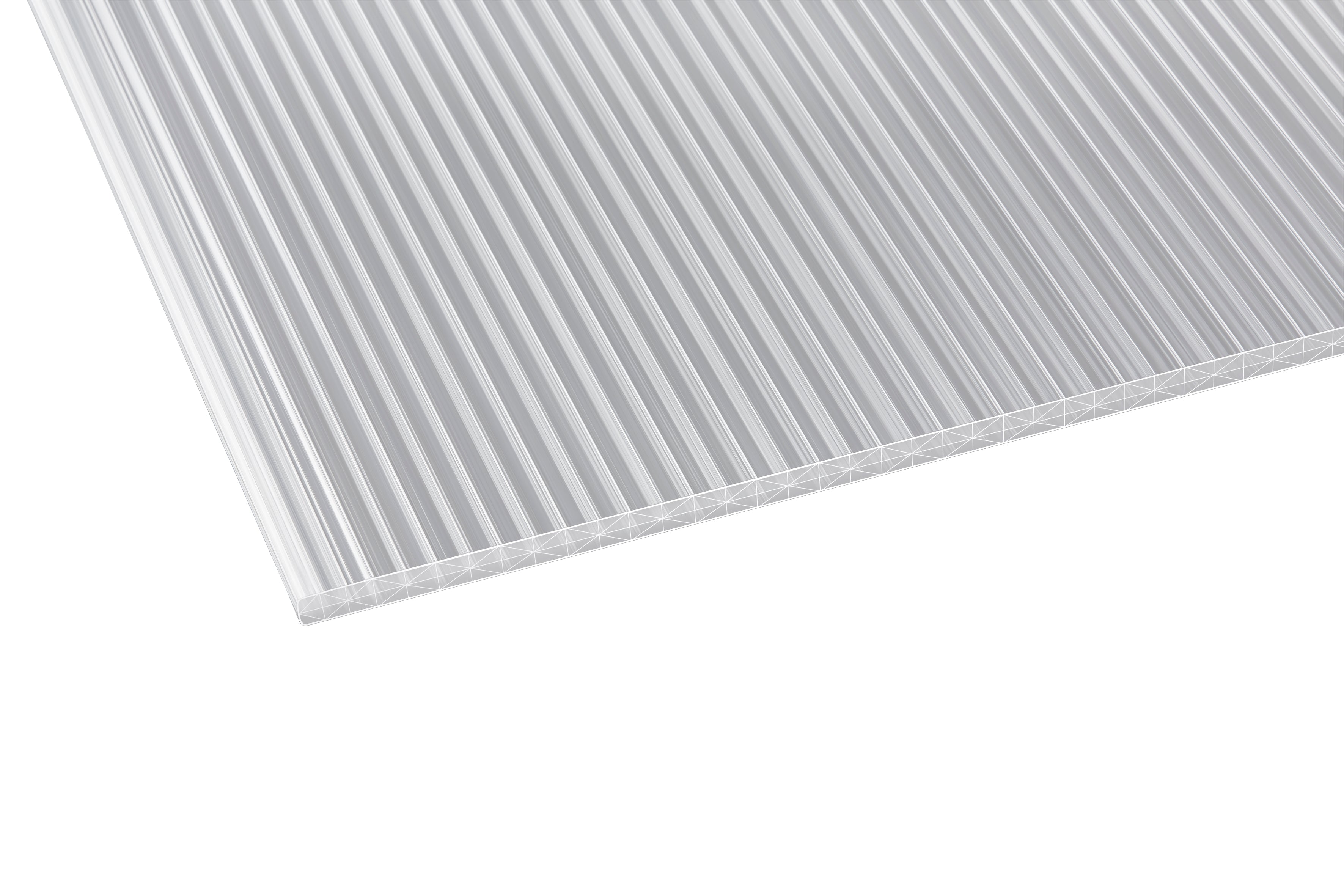 Polycarbonat Hohlkammerplatten 16mm - Hochwertige X-Struktur für maximale Stabilität