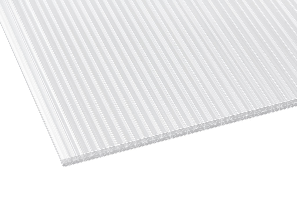 Polycarbonat Hohlkammerplatten 16mm - Hochwertige X-Struktur für maximale Stabilität