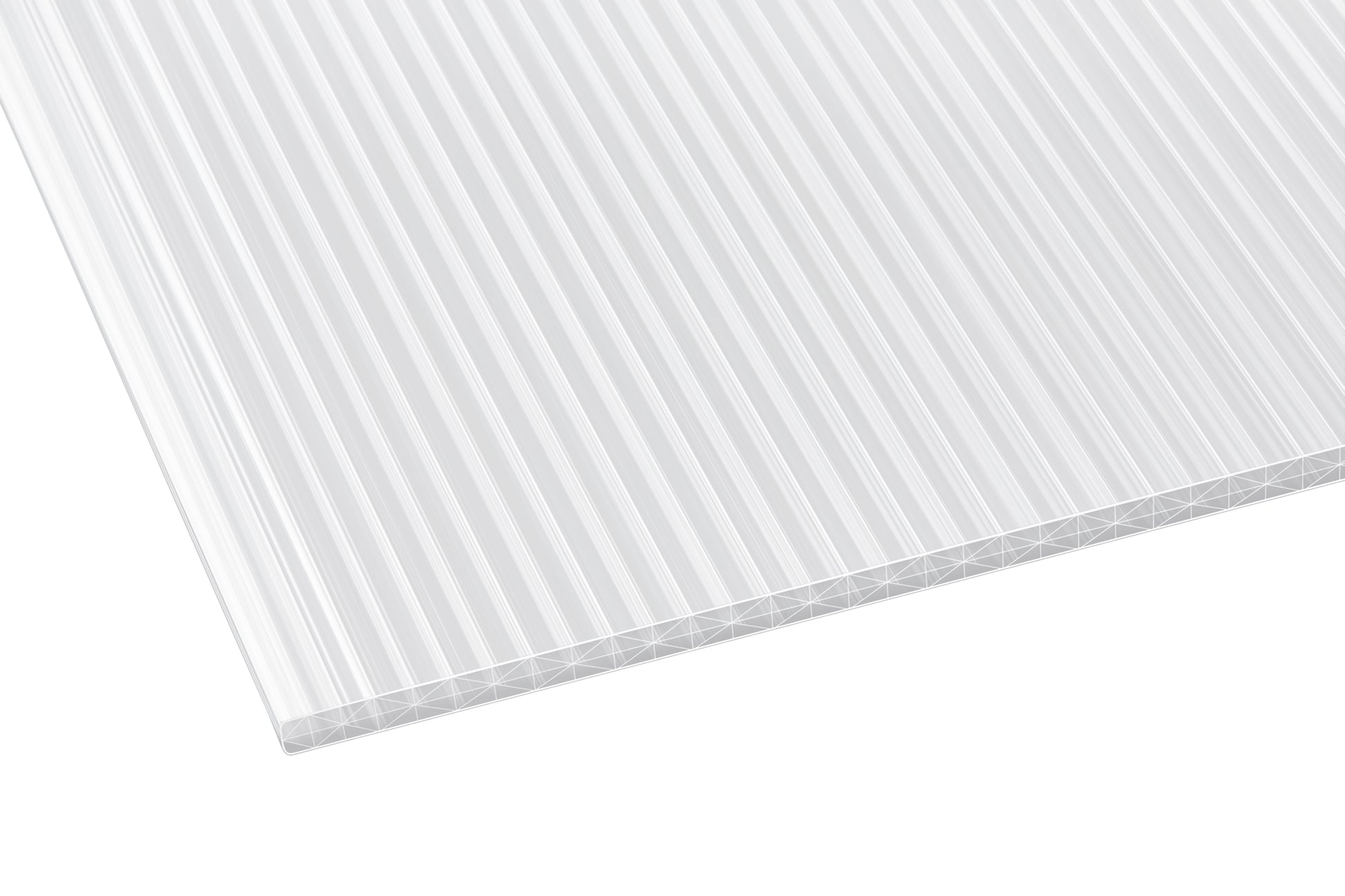Polycarbonat Hohlkammerplatten 16mm - Hochwertige X-Struktur für maximale Stabilität