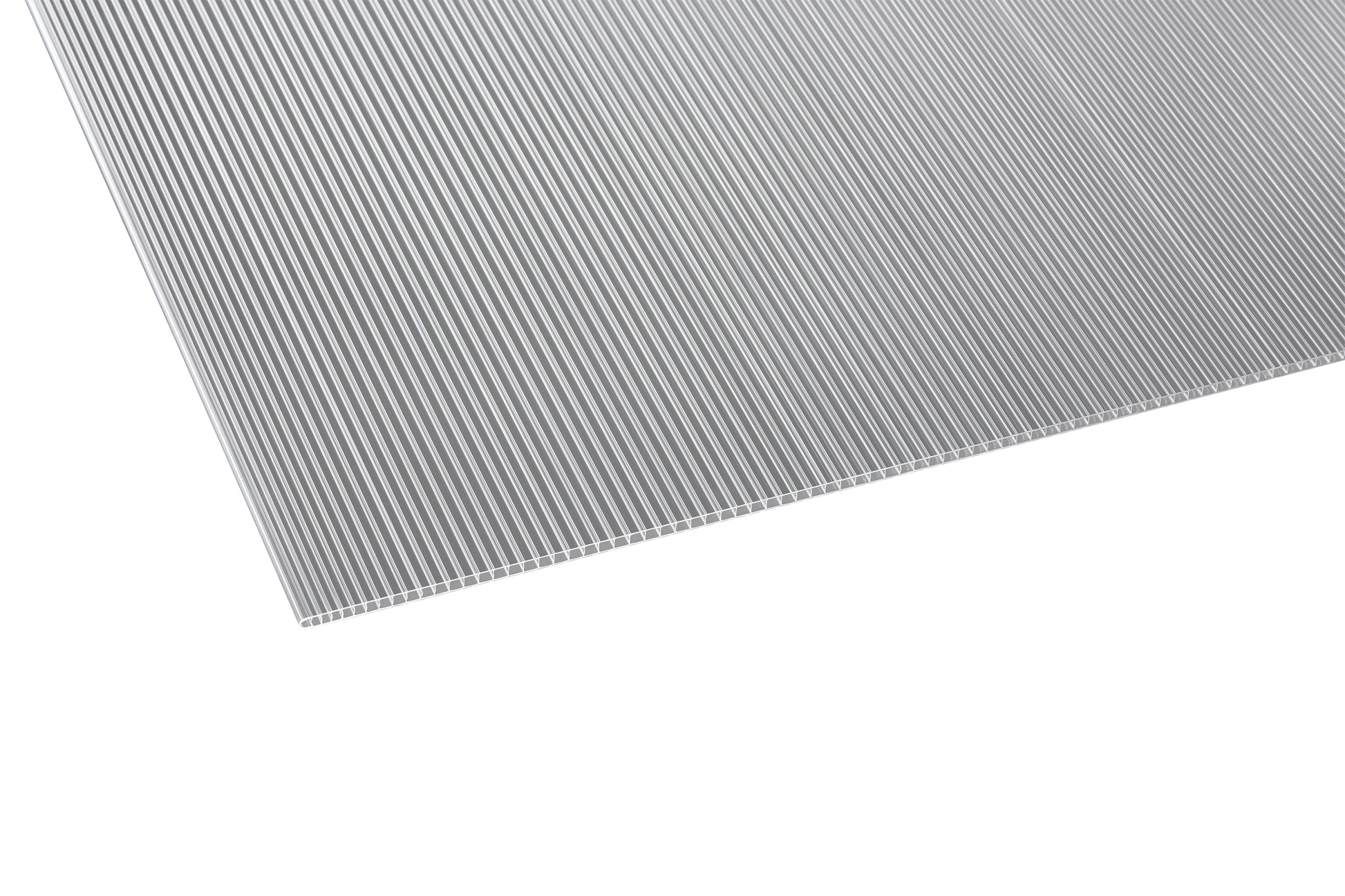 6 mm Polycarbonat Hohlkammerplatte in Klar