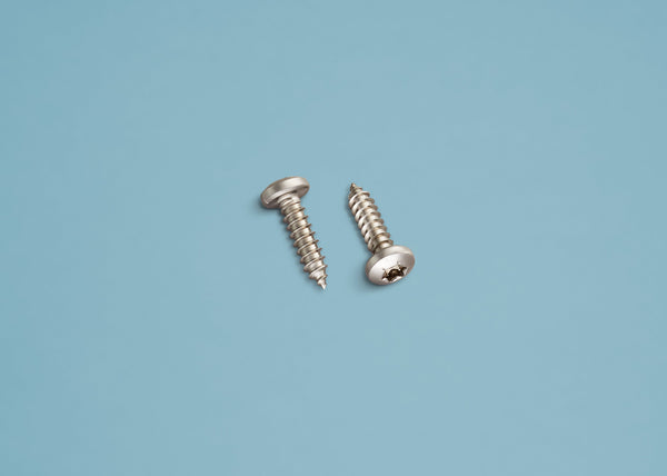 4,2 x 16 mm Edelstahlschrauben “Metall” Torx zur Befestigung des Unterteils auf Metall-Unterkonstruktion u. zur Befestigung des Haltewinkels