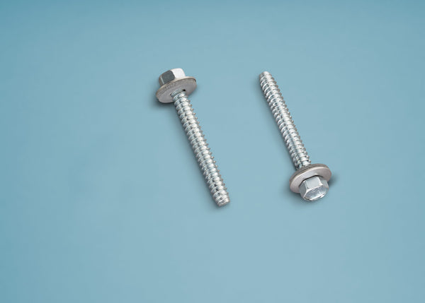6,3 x 50 mm Edelstahlschrauben “Metall” 3/8“ Kopf, mit mit Neoprendichtung zur Befestigung auf Metall