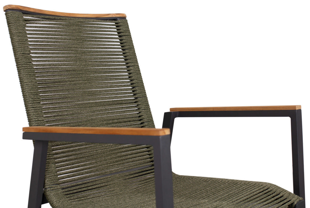 Montana Diningstapelsessel Rope green