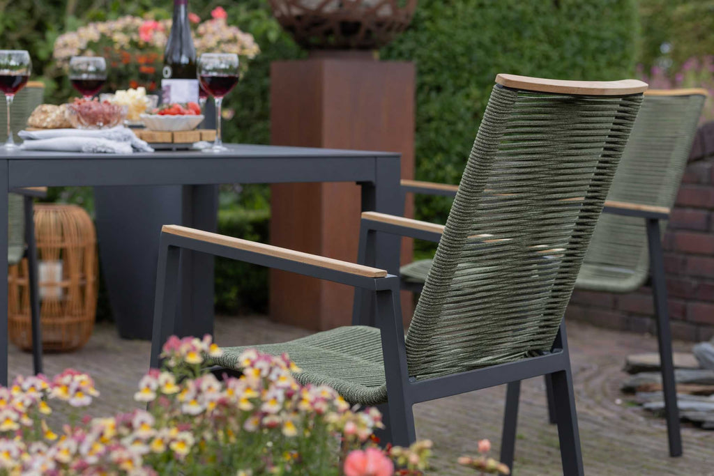 Montana Diningstapelsessel Rope green