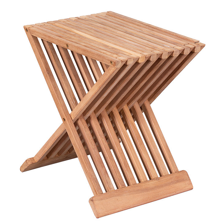 Woodie Beistelltisch Cross Teak 40x30 cm