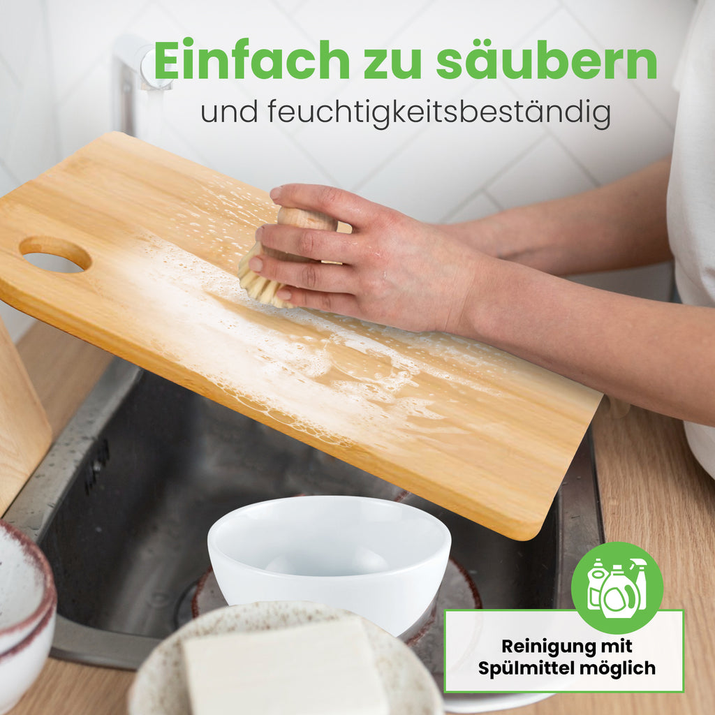 Schneidebrett Bambus - dreier Set