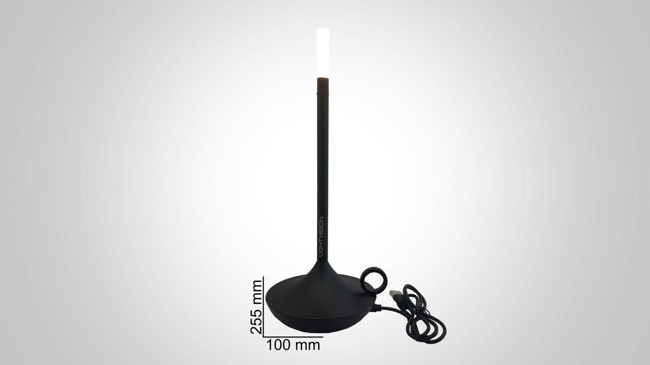 LED Nachttischlampe Tischlampe Kerzendesign