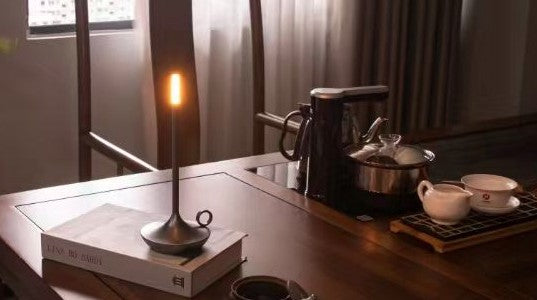 LED Nachttischlampe Tischlampe Kerzendesign