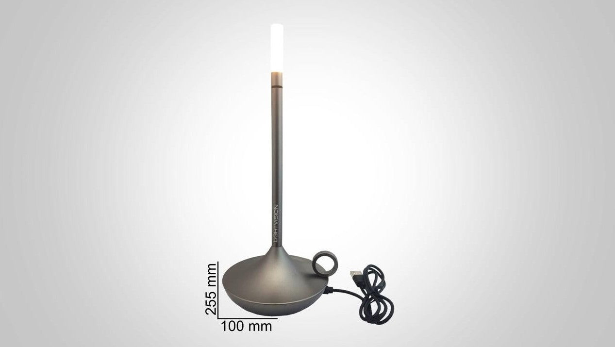LED Nachttischlampe Tischlampe Kerzendesign