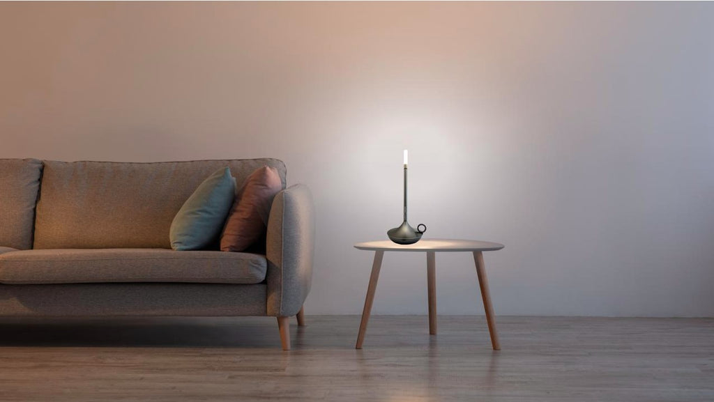 LED Nachttischlampe Tischlampe Kerzendesign