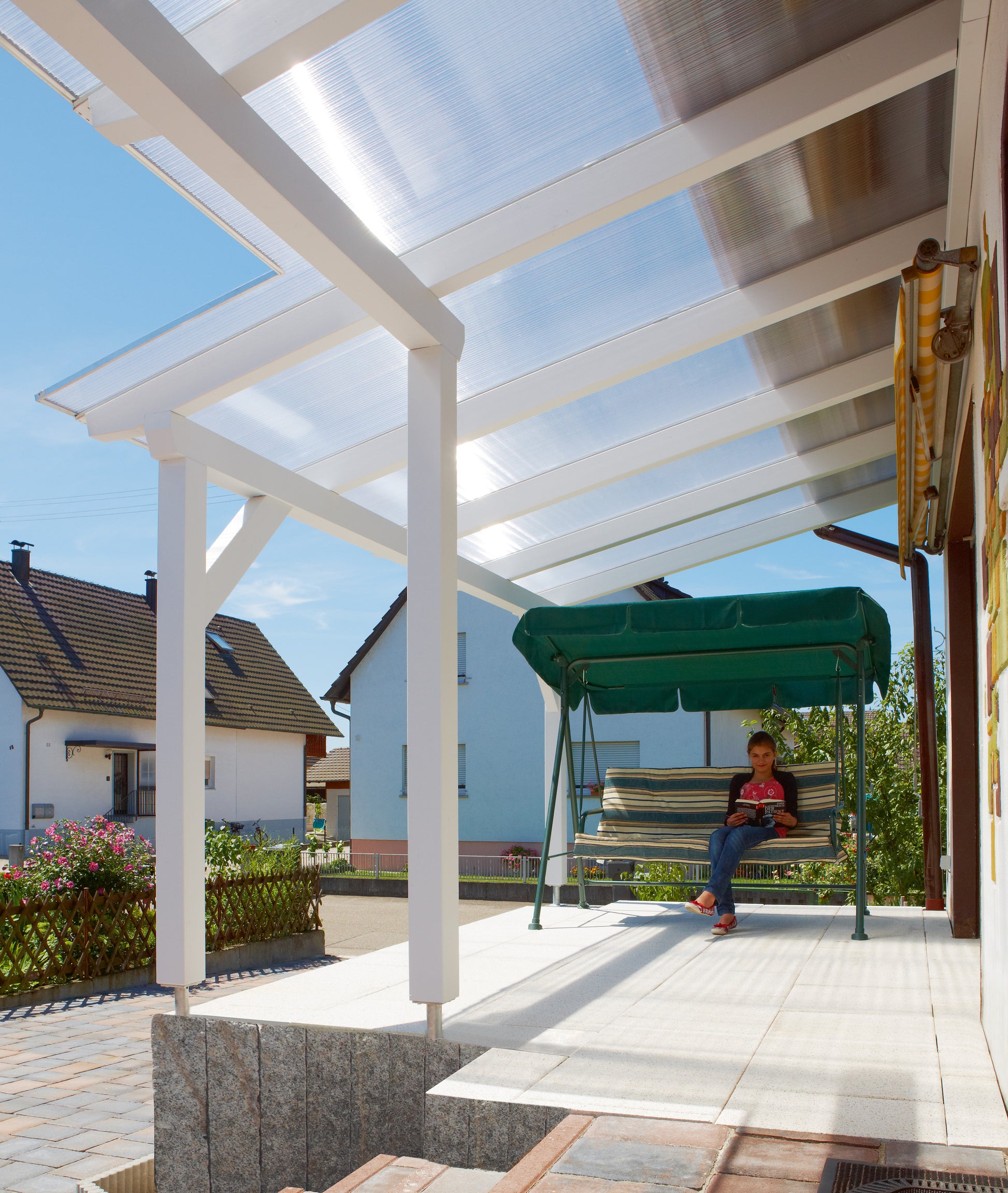 Polycarbonat Hohlkammerplatten 16mm - Hochwertige X-Struktur für maximale Stabilität