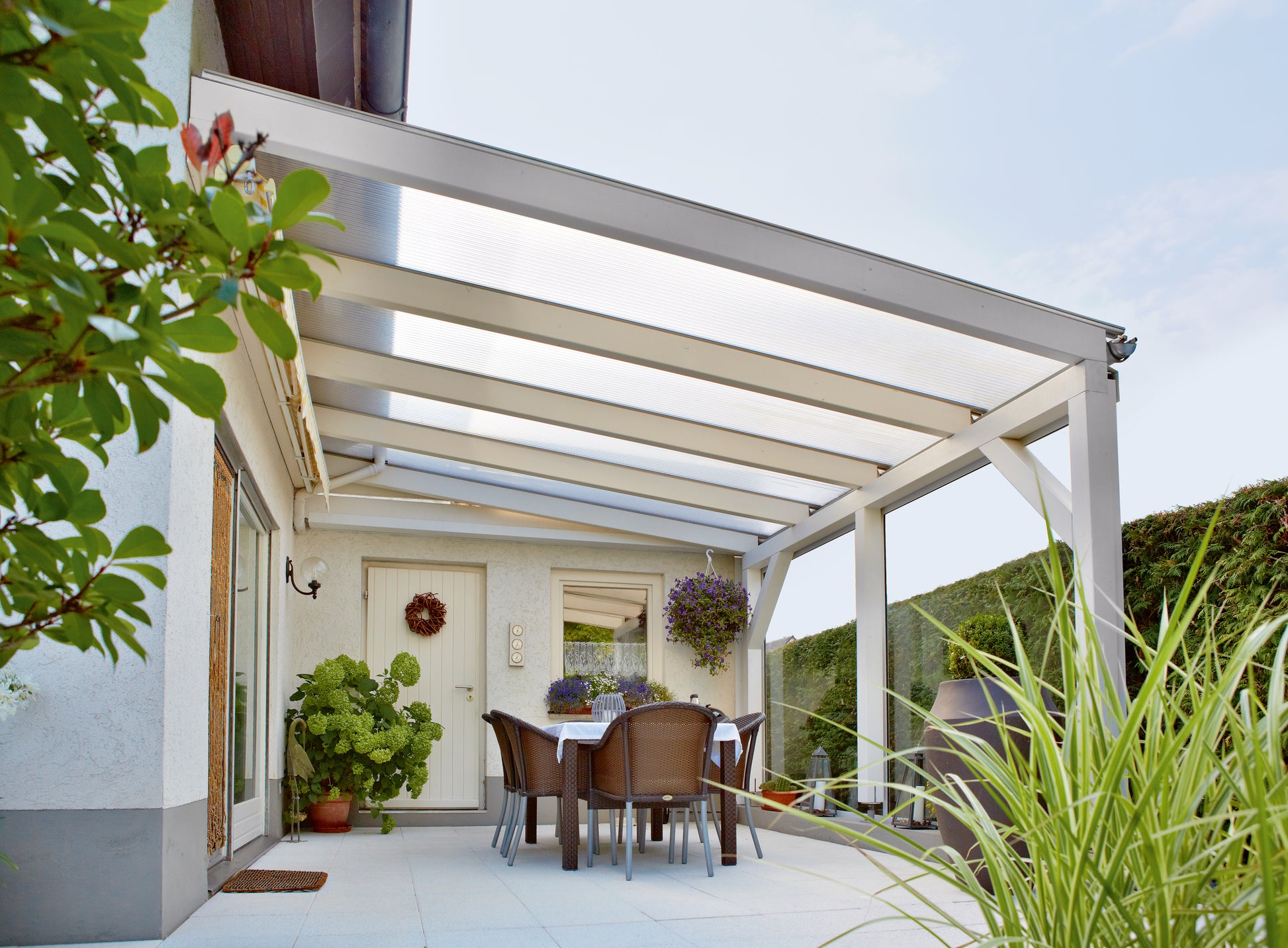 Polycarbonat Hohlkammerplatten 16mm - Hochwertige X-Struktur für maximale Stabilität