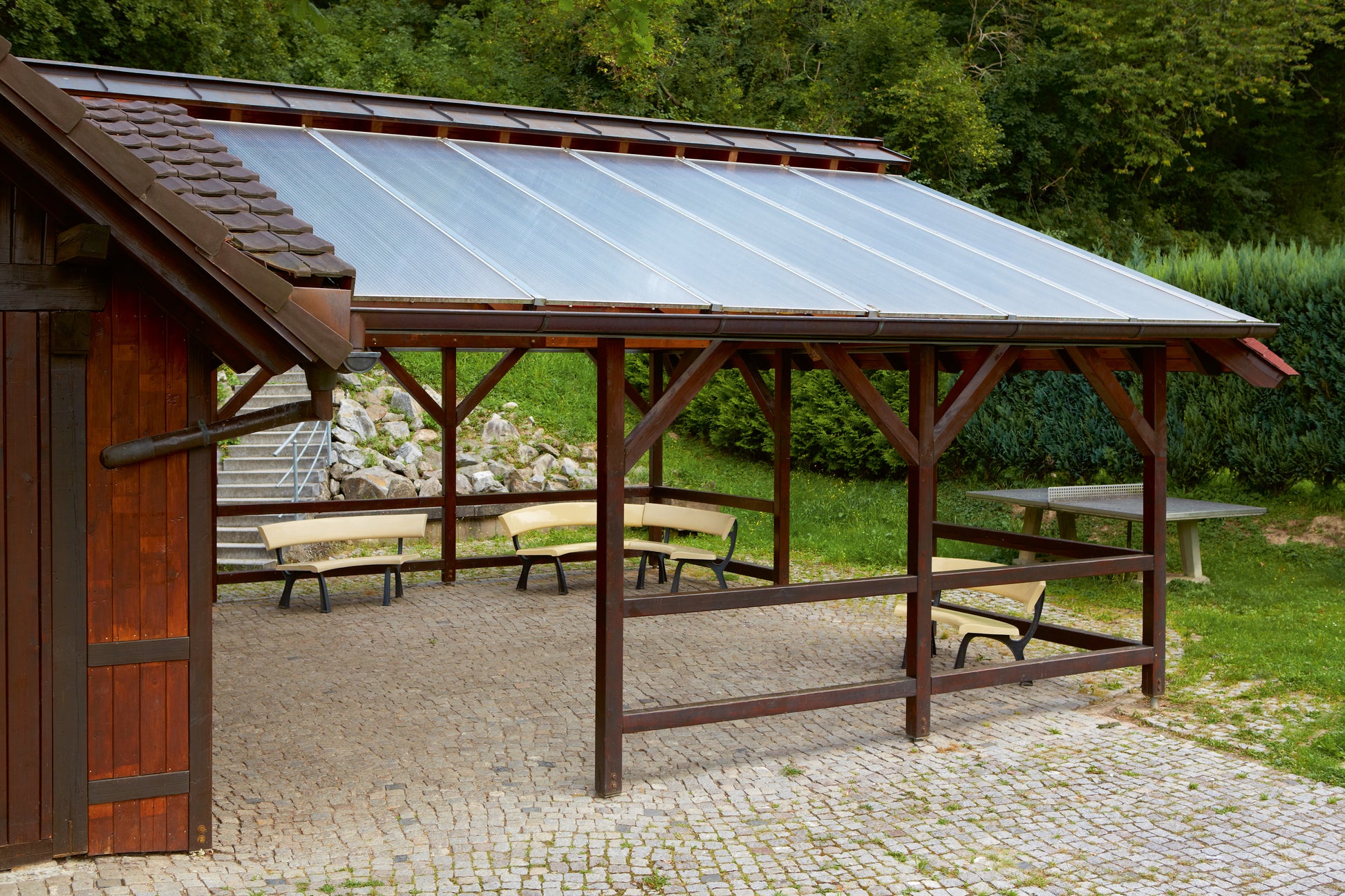 16 mm Polycarbonat Hohlkammerplatten esthetics