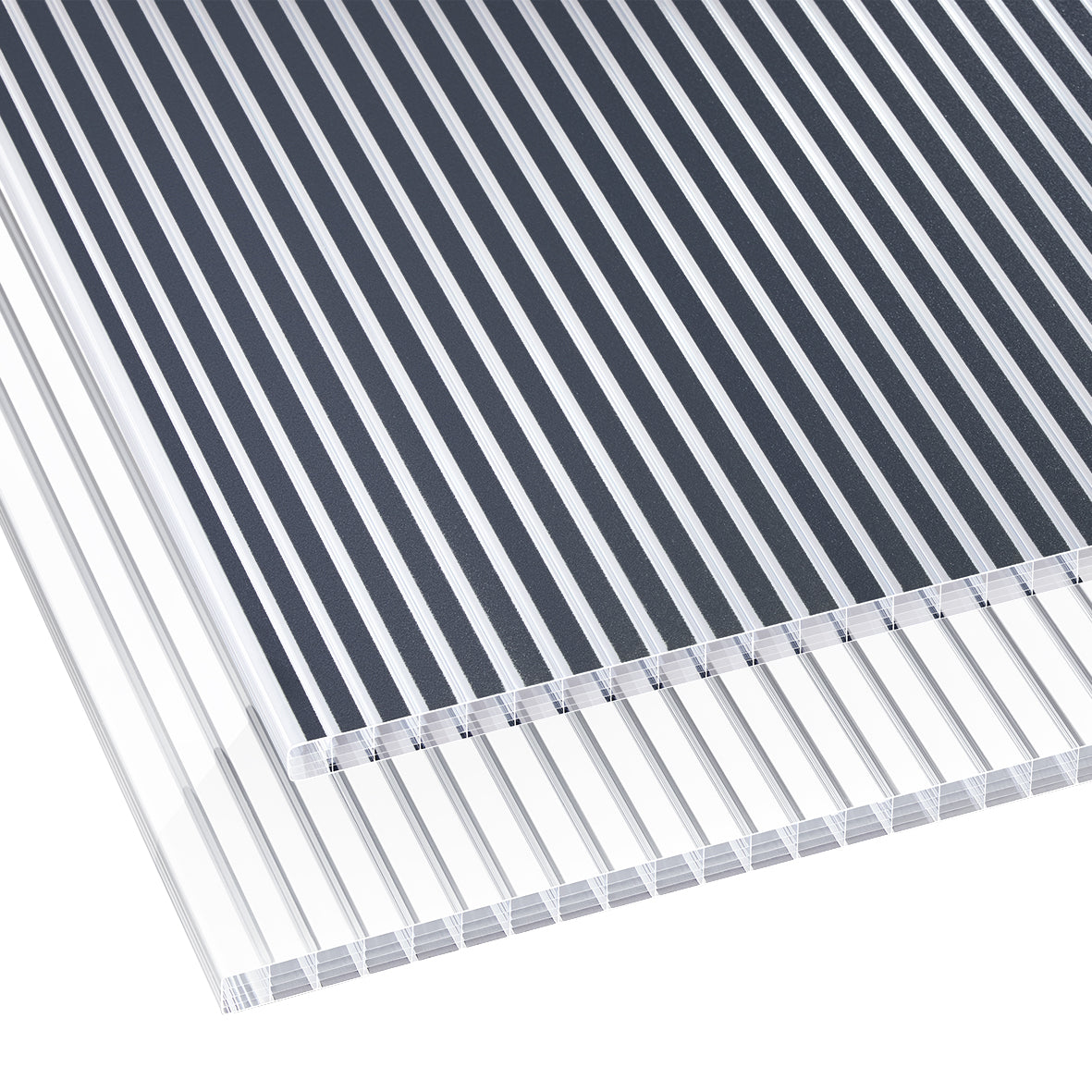 16 mm Polycarbonat Hohlkammerplatten Zebrastyle