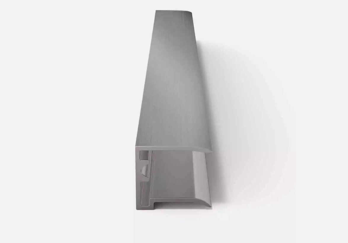 U-Profil für Doppelstegplatten 16 mm ALU mit Tropfkante in pressblank