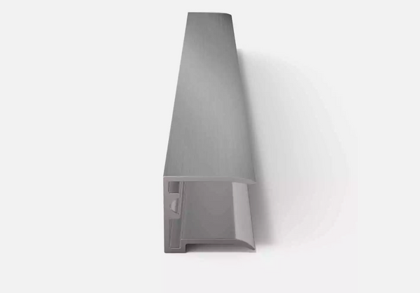 U-Profil für Doppelstegplatten 16 mm ALU mit Tropfkante in pressblank