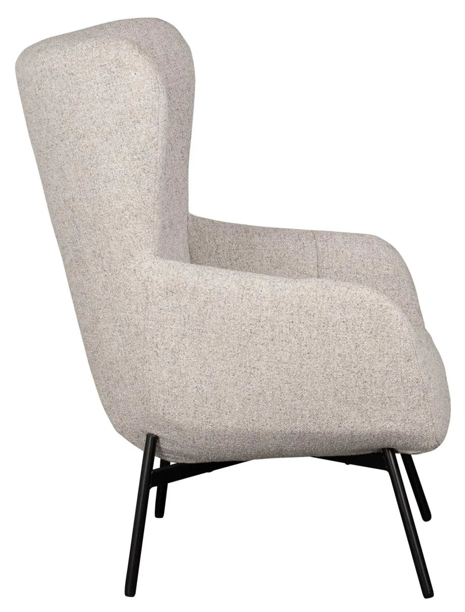 Ohrensessel Sava inkl. Fußhocker | Designmöbel