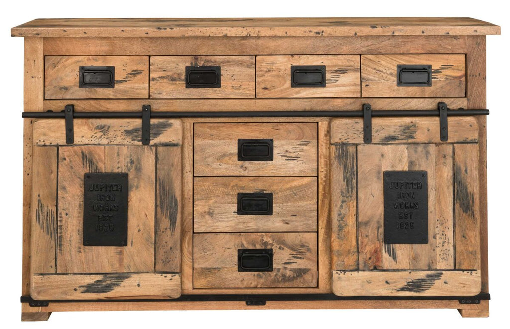 Sideboard Florenz Mango Vintage 150 x 45 x 90 cm | Massivholz Mango – Produktbild 1