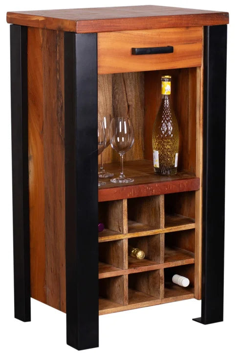 Wein Kommode Venosa Oldwood 56 x 45 x 102 cm | Designmöbel