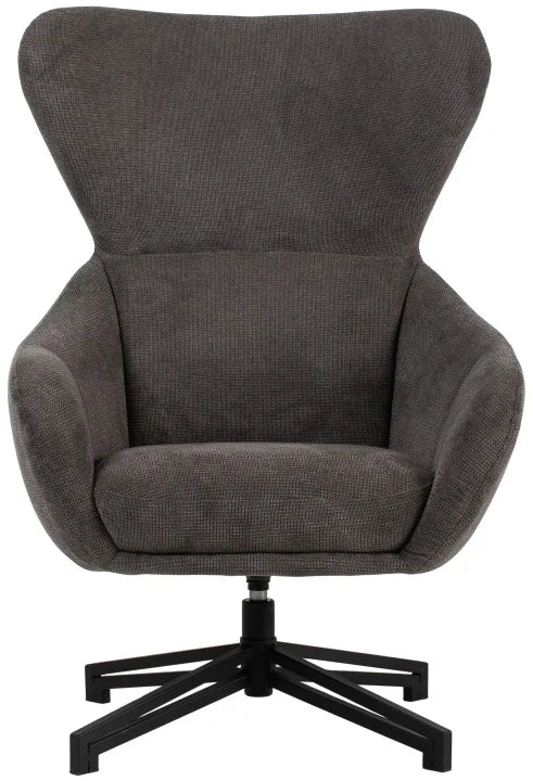 Wohnzimmer Set Marconia dark grey & Beistelltisch Fermo 2er Set | Designmöbel